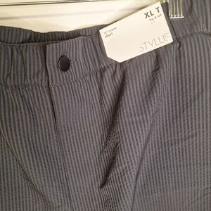 NWT STYLUS Men's Charcoal Mens Shorts Size XLTall